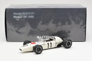 Honda RA272 #11 R. Ginther Mexican Grand Prix 1965 AUTOart 1:18 86597 Kov – obrázok 8 z 8