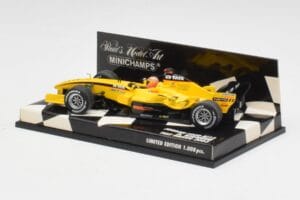 Jordan EJ13 B. Wirdheim F1 Test 2003 Minichamps 1:43 400030136 Kov – obrázok 2 z 5
