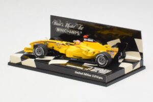 Jordan EJ15 S. Yamamoto F1 Silverstone Test 2005 Minichamps 1:43 400050239 Kov – obrázok 2 z 6