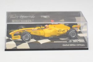 Jordan EJ15 S. Yamamoto F1 Silverstone Test 2005 Minichamps 1:43 400050239 Kov – obrázok 5 z 6