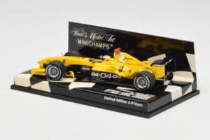 Jordan Ford EJ14 N. Mansell Regent Street Parade 2004 Minichamps 1:43 400040095 Kov – obrázok 3 z 5