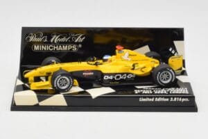 Jordan Ford EJ14 N. Mansell Regent Street Parade 2004 Minichamps 1:43 400040095 Kov