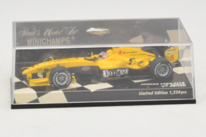 Jordan EJ14 Ford #19 T. Glock Jordan Ford F1 Team 2004 Minichamps 1:43 400040039 Kov – obrázok 4 z 5