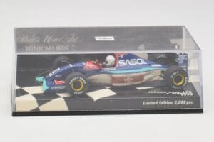 Jordan Hart 192 #32 S. Modena Race Car 1992 Minichamps 1:43 400920032 Kov – obrázok 5 z 5