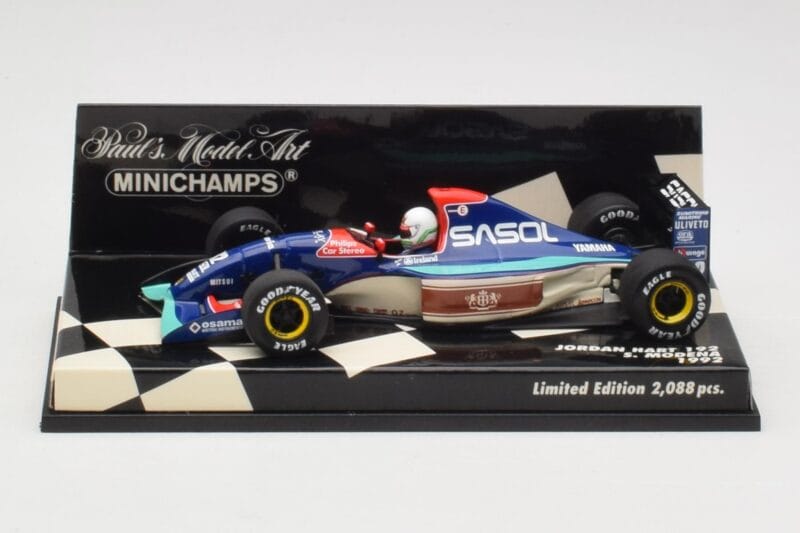Jordan Hart 192 #32 S. Modena Race Car 1992 Minichamps 1:43 400920032 Kov