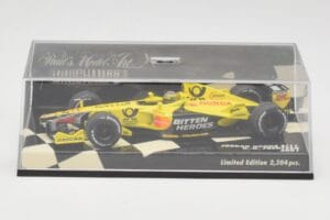 Jordan Honda EJ11 #7 H-H. Frentzen F1 2001 Minichamps 1:43 400010011 Kov – obrázok 5 z 5
