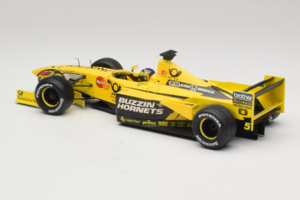 Jordan EJ10 H-H. Frentzen F1 Launch Edition 2000 Hot Wheels 1:18 29160 Kov – obrázok 5 z 6
