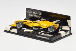 Jordan EJ15 Toyota R. Doornbos Test Driver F1 2005 Minichamps 1:43 400050039 Kov – obrázok 3 z 5