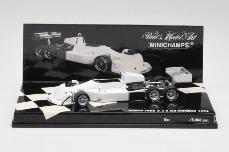 March 2-4-0 Six Wheeler #12 F1 1976 Minichamps 1:43 436760699 Kov