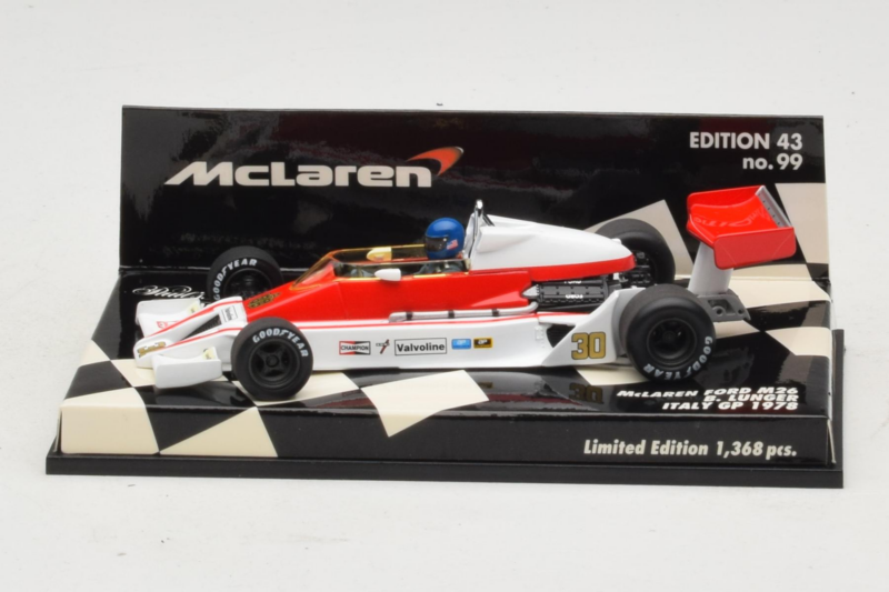 McLaren M26 Ford B. Lunger Italian GP 1978 Minichamps 1:43 530784330 Kov
