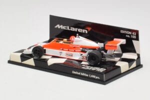 McLaren Ford M26 B. Giacomelli British GP 1978 Minichamps 1:43 530784333 Kov – obrázok 3 z 5
