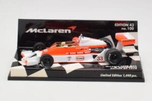 McLaren Ford M26 B. Giacomelli British GP 1978 Minichamps 1:43 530784333 Kov