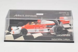 McLaren Ford M26 B. Giacomelli British GP 1978 Minichamps 1:43 530784333 Kov – obrázok 5 z 5