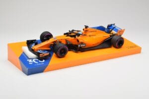 McLaren MCL33 #14 F. Alonso Canadian Grand Prix 300th Start 2018 Minichamps 1:18 533184014 Kov – obrázok 2 z 6