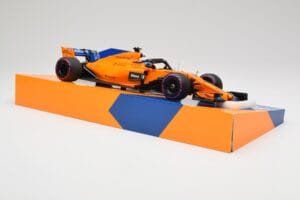 McLaren MCL33 #14 F. Alonso Canadian Grand Prix 300th Start 2018 Minichamps 1:18 533184014 Kov – obrázok 4 z 6
