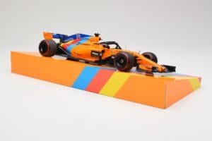 McLaren MCL33 Renault #14 F. Alonso Abu Dhabi GP 2018 Minichamps 1:18 533183914 Živica – obrázok 4 z 7