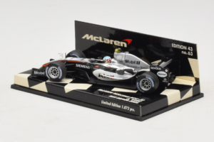 McLaren MP4-20 Mercedes A. Wurz F1 2005 Minichamps 1:43 530054355 Kov – obrázok 3 z 5