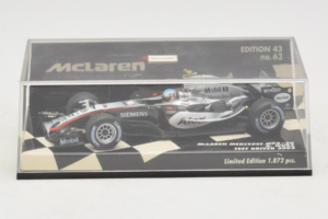 McLaren MP4-20 Mercedes A. Wurz F1 2005 Minichamps 1:43 530054355 Kov – obrázok 4 z 5