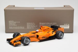 McLaren Mercedes MP4-20 G. Paffett F1 Test Car 2006 Minichamps 1:18 B66962342 Kov – obrázok 6 z 6