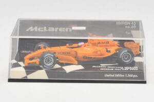 McLaren Mercedes MP4-20 G. Paffett Test Car 2006 Minichamps 1:43 530064395 Kov – obrázok 5 z 5
