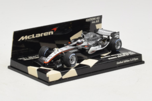 McLaren MP4-20 Mercedes #10 J.P. Montoya British GP Winner F1 2005 Minichamps 1:43 530054320 Kov – obrázok 2 z 5