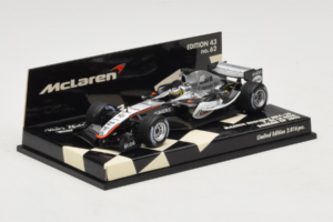 McLaren MP4-20 Mercedes P. de la Rosa F1 2005 Minichamps 1:43 530054315 Kov – obrázok 2 z 5