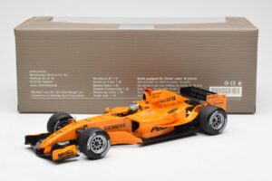 McLaren Mercedes MP4-20 P. de la Rosa F1 Test Car 2005 Minichamps 1:18 B66962343 Kov – obrázok 6 z 6