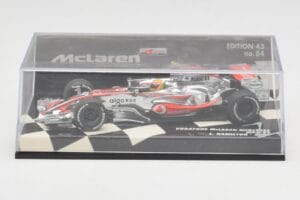 McLaren Mercedes MP4-22 #2 L. Hamilton Race Car 2007 Minichamps 1:43 530074302 Kov – obrázok 5 z 5