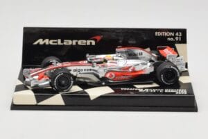 McLaren Mercedes MP4-23 #22 L. Hamilton Race Car 2008 Minichamps 1:43 530084322 Kov