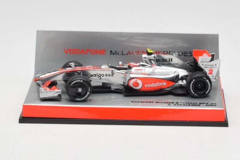 McLaren Mercedes MP4-24 #2 H. Kovalainen Race Car 2009 Minichamps 1:43 503094302 Kov