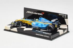 McLaren MP4-19B #5 D. Coulthard F1 2004 Minichamps 1:43 530044315 Kov – obrázok 2 z 5