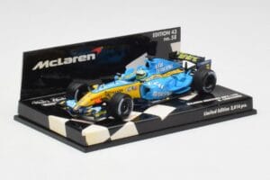McLaren MP4-19B #5 D. Coulthard F1 2004 Minichamps 1:43 530044315 Kov – obrázok 3 z 5