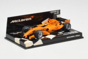 McLaren MP4/20 P. de la Rosa 2006 Minichamps 1:43 530064394 Kov – obrázok 2 z 5