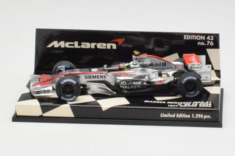 McLaren MP4-21 P. de la Rosa Test 2006 Minichamps 1:43 530064343 Kov