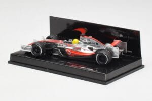 McLaren MP4-22 L. Hamilton F1 Showcar 2007 Minichamps 1:43 530074372 Kov – obrázok 2 z 5