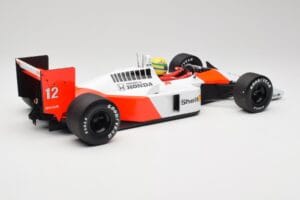McLaren Honda MP4/4 Marlboro #12 A. Senna F1 World Champion 1988 Minichamps 1:12 540881212 Kov – obrázok 2 z 6