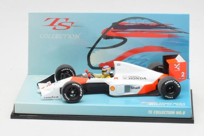 McLaren MP4/5 T. Sato Demonstration Run 2002 Minichamps 1:43 518020102 Kov