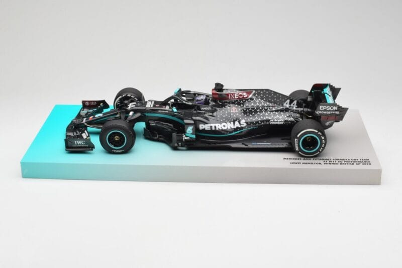 Mercedes AMG Petronas W11 #44 L. Hamilton Winner British GP 2020 Minichamps 1:18 113200444 Kov