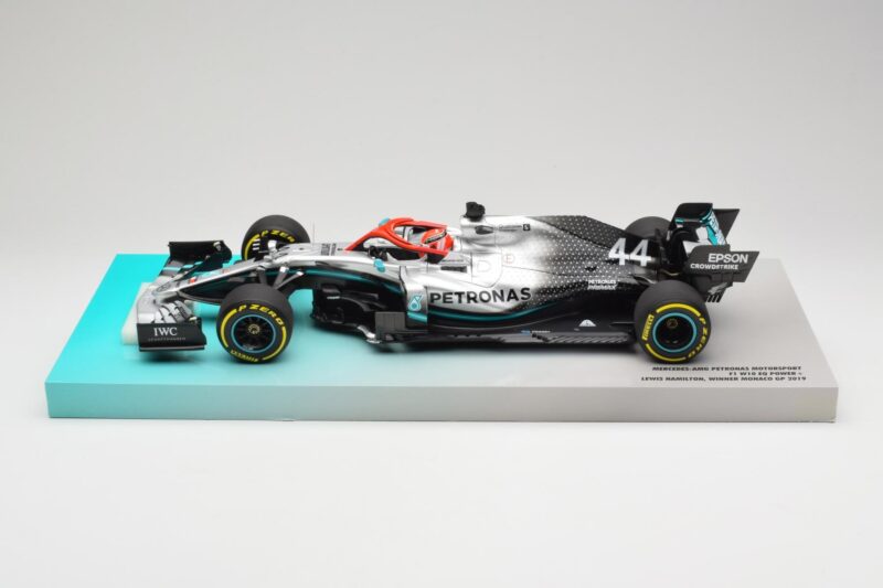 Mercedes AMG Petronas W10 EQ Power+ #44 L. Hamilton Monaco GP Winner 2019 Minichamps 1:18 113906644 Živica