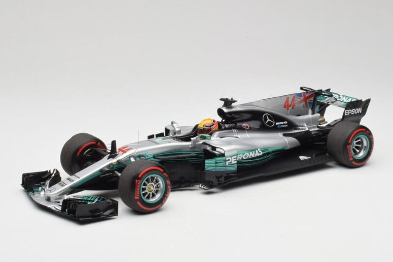 Mercedes AMG W08 EQ Power+ Petronas #44 L. Hamilton F1 World Champion 2017 Minichamps 1:18 186170044 Živica