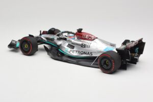 Mercedes AMG W13 E Performance Petronas #63 G. Russell Brazilian GP 1st Win 2022 Minichamps 1:18 110222163 Živica – obrázok 5 z 7