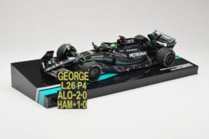 Mercedes AMG W14 E Performance Petronas #63 G. Russell Bahrain GP 2023 Minichamps 1:18 113230163 Živica – obrázok 2 z 7