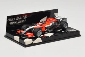 MF1 Toyota M16 #20 C. Albers F1 2006 Minichamps 1:43 400060019 Kov – obrázok 2 z 5