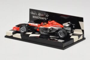 MF1 Toyota M16 #20 C. Albers F1 2006 Minichamps 1:43 400060019 Kov – obrázok 3 z 5