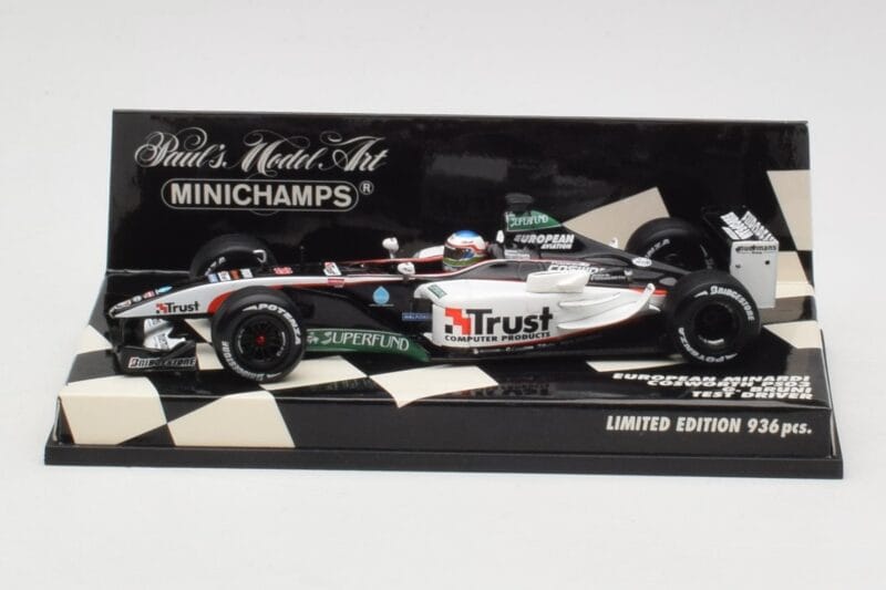 Minardi Cosworth PS03 #19 G. Bruni F1 2003 Minichamps 1:43 400030139 Kov