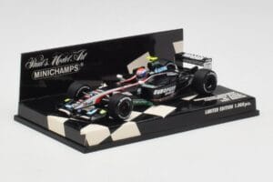 Minardi Cosworth PS03 M. Bobbi Test Car 2003 Minichamps 1:43 400030039 Kov – obrázok 3 z 5