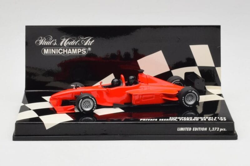 Minardi F1X2 Fiorano Test 2002 Minichamps 1:43 400020510 Kov
