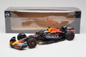 Oracle Red Bull Racing RB18 #1 M. Verstappen Winner Belgian GP 2022 Minichamps 1:18 110221401 Kov – obrázok 7 z 7
