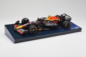 Red Bull Racing RB19 #11 S. Perez Winner Saudi Arabian GP 2023 Minichamps 1:18 113230111 Kov – obrázok 2 z 6