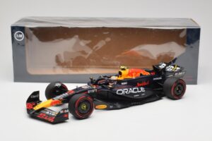 Red Bull Racing RB20 #11 S. Perez Bahrain GP 2024 Minichamps 1:18 110240111 Kov – obrázok 7 z 7